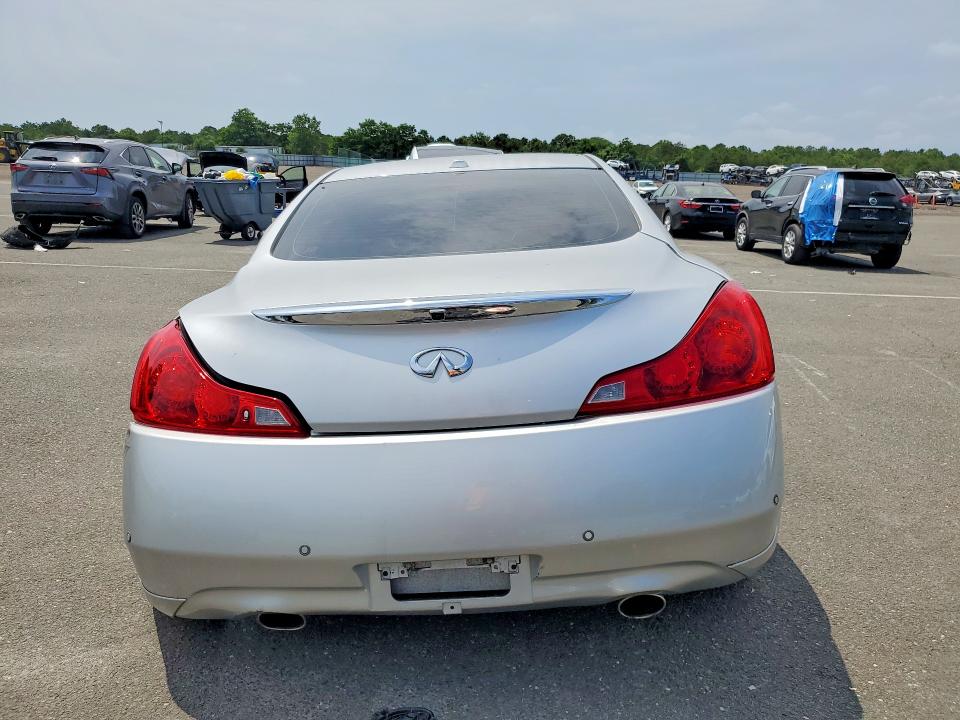 2011 Infiniti G37 VIN JN1CV6EL9BM263929 COPART salvage auction — FRONT END, NY - MV-907A SALVAGE CERTIFICATE, sold $425 on 2026-07-22 (photo 6)