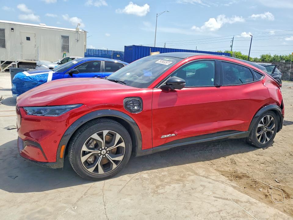 2023 Ford Mustang mach-e VIN 3FMTK3SU0PMB05813 COPART salvage auction — REAR END, FL - CERTIFICATE OF DESTRUCTION, sold $7,300 on 2026-07-27 (photo 1)