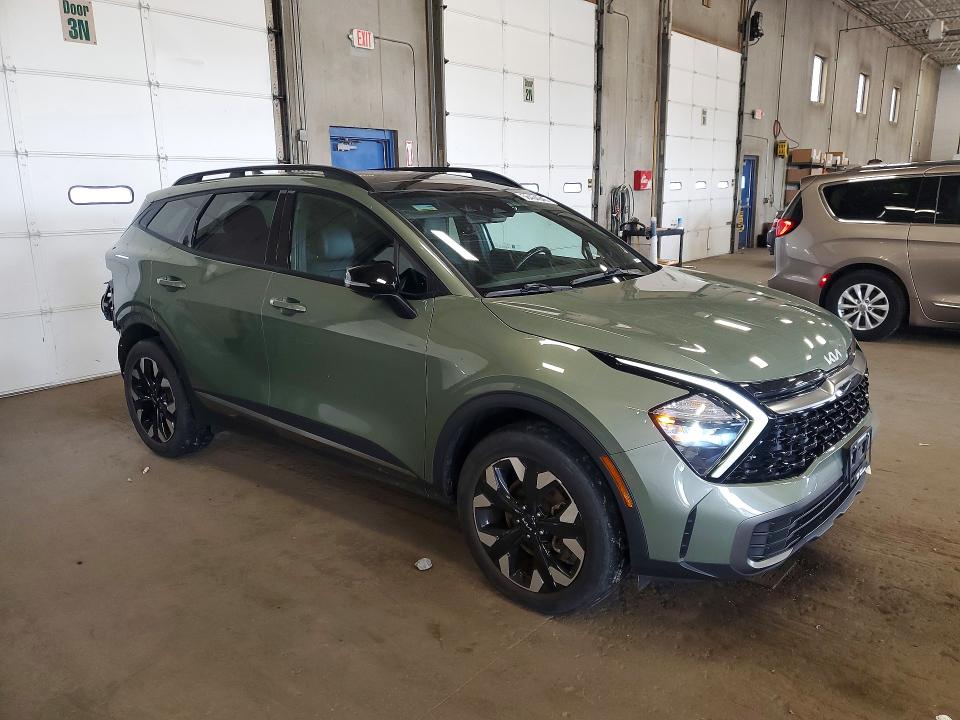 2023 Kia Sportage VIN 5XYK6CAF2PG056862 COPART salvage auction — REAR END, Salvage Title, sold $8,100 on 2026-07-23 (photo 4)