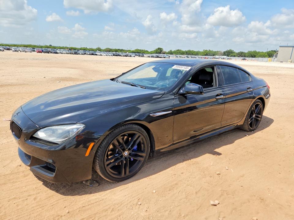 2014 BMW VIN WBA6B2C52ED129085 COPART salvage auction — MINOR DENT/SCRATCHES, Tx - Certificate Of Title (P), sold $4,700 on 2026-07-27 (photo 1)
