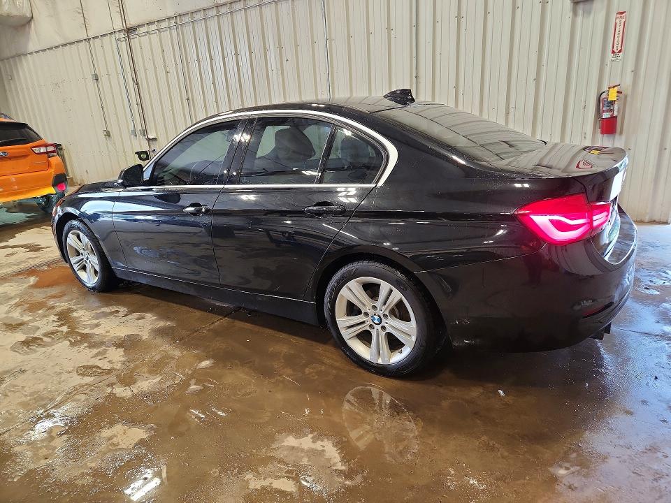 2017 BMW 3er VIN WBA8B9G52HNU09079 COPART salvage auction — FRONT END, Wi - Junked Vehicle Bill Of Sale, sold $4,500 on 2026-08-13 (photo 2)