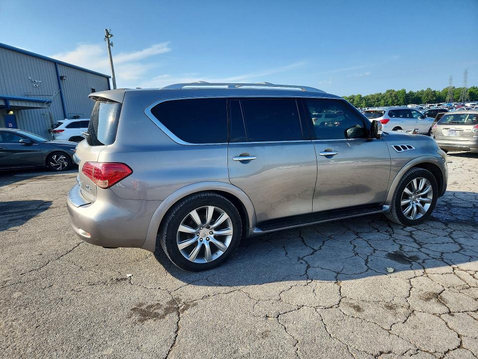 2011 Infiniti Qx56 VIN JN8AZ2NF3B9504239 COPART salvage auction — MECHANICAL, IL - CERT OF TITLE-REBUILT, sold $500 on 2026-07-16 (photo 3)