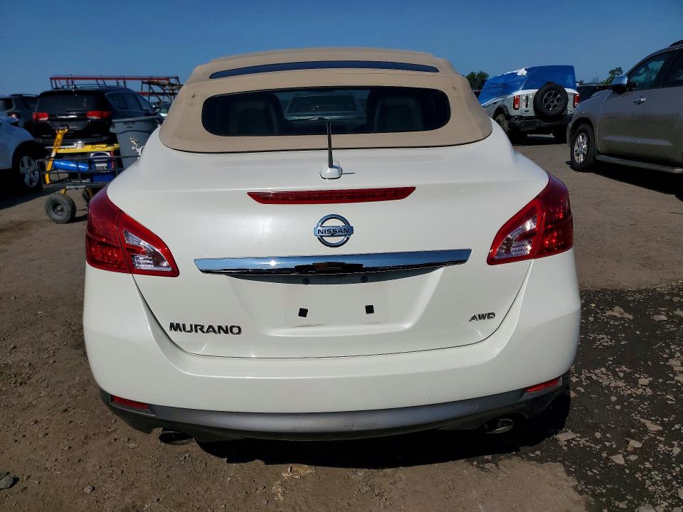 2014 Nissan Murano VIN JN8AZ1FY0EW302099 COPART salvage auction — MINOR DENT/SCRATCHES, PA - CERT OF TITLE, sold $400 on 2026-07-28 (photo 6)