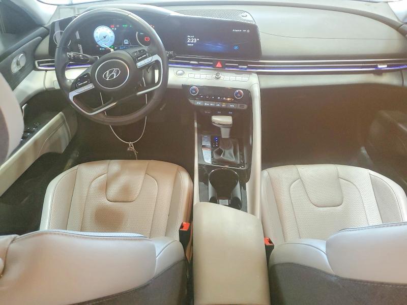 2023 Hyundai Elantra VIN KMHLN4AJ9PU090230 COPART salvage auction — SIDE, NY - MV-907A SALVAGE CERTIFICATE, sold $6,400 on 2026-07-20 (photo 8)