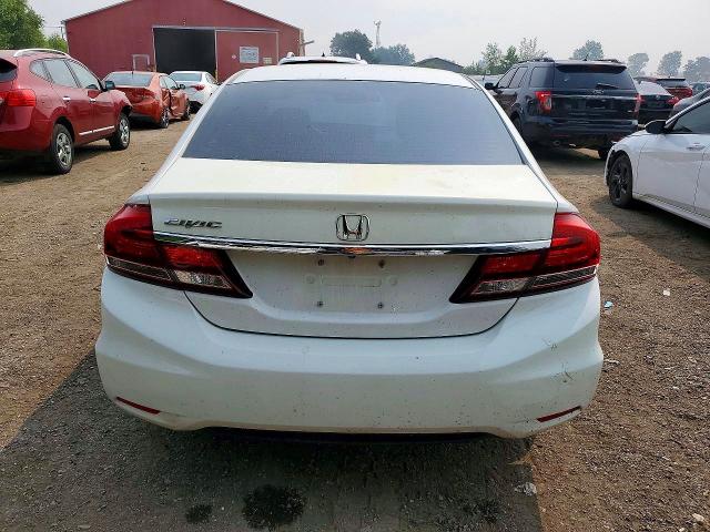 2013 Honda Civic VIN 2HGFB2F58DH034547 COPART salvage auction — FRONT END, On - Permit No Brand - Unfit, sold $1,150 on 2026-07-30 (photo 6)