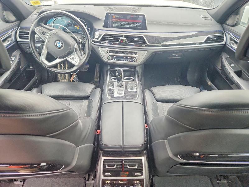 2019 BMW 7er VIN WBA7F2C55KB240004 COPART salvage auction — MECHANICAL, Ny - Mv-907A Salvage Certificate, sold $7,100 on 2026-08-06 (photo 8)