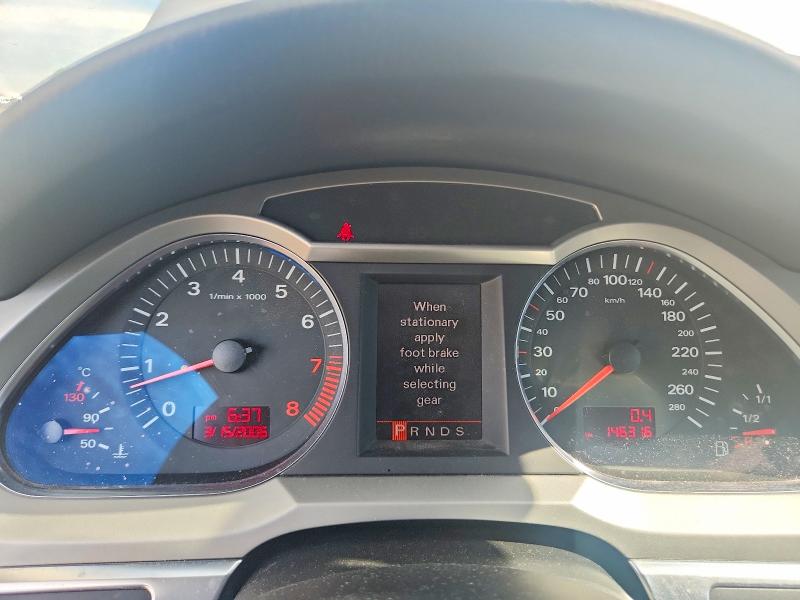 2007 Audi A6 VIN WAUDH74F17N053771 COPART salvage auction — FRONT END, AB - BOS - ACTIVE, sold $1,400 on 2026-07-28 (photo 9)