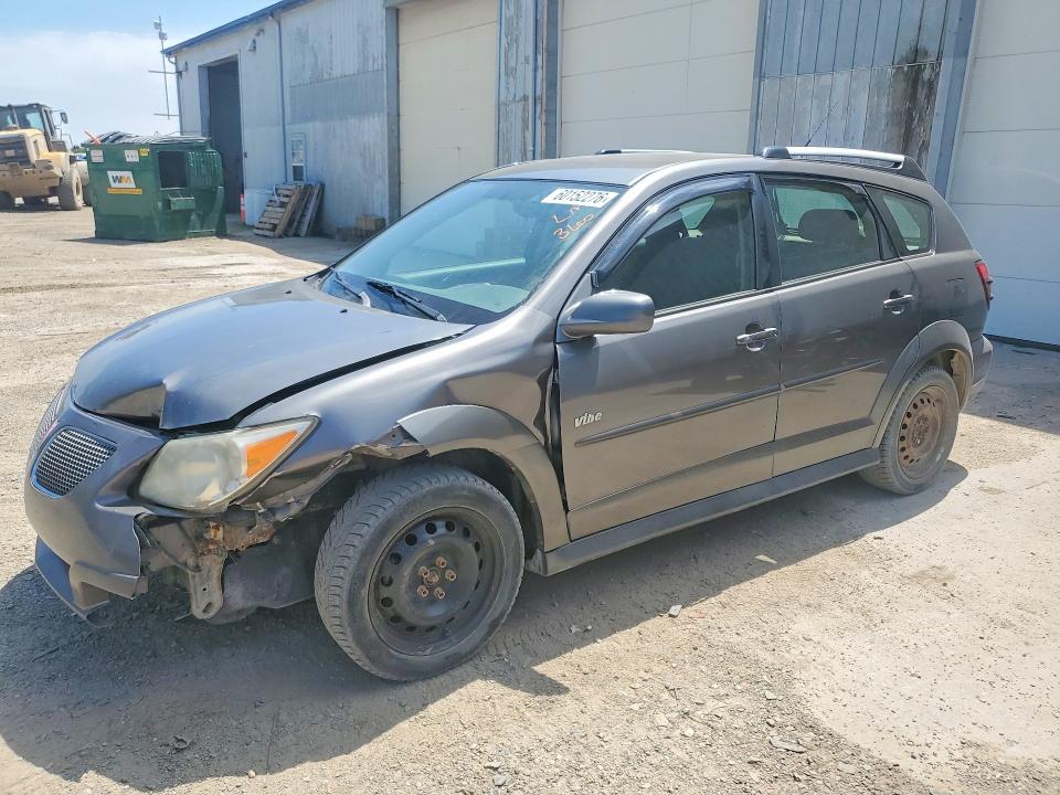 2007 Pontiac Vibe VIN 5Y2SL658X7Z414331 COPART salvage auction — FRONT END, MI - CERTIFICATE OF TITLE, sold $200 on 2026-07-22 (photo 1)