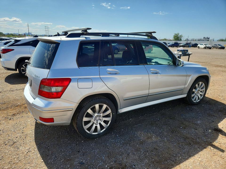 2011 Mercedes-benz Glk-class VIN WDCGG8HB8BF661588 COPART salvage auction — MECHANICAL, AZ - CERTIFICATE OF TITLE, sold $175 on 2026-08-07 (photo 3)