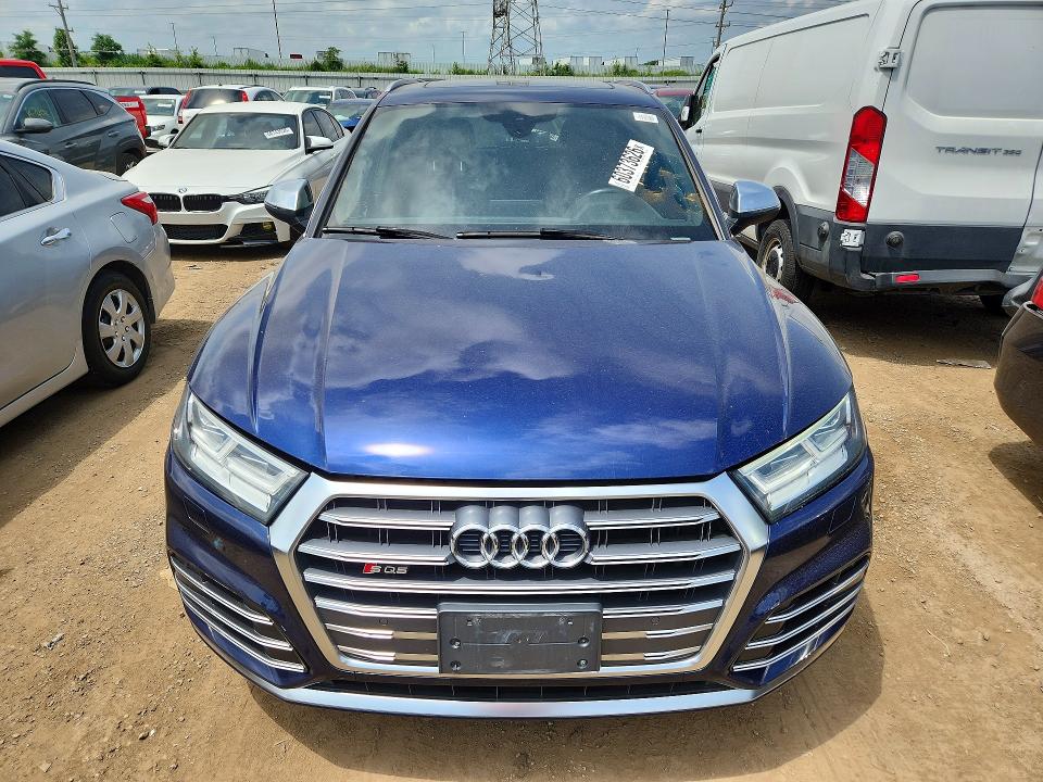 2018 Audi Sq5 VIN WA1A4AFY6J2028901 COPART salvage auction — MINOR DENT/SCRATCHES, Il - Certificate Of Title (P), sold $10,100 on 2026-07-28 (photo 5)