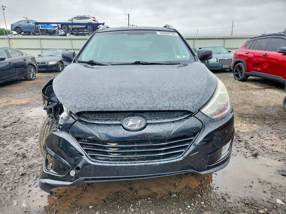 2015 Hyundai Tucson VIN KM8JU3AG1FU115953 COPART salvage auction — FRONT END, Pa - Certificate Of Salvage, sold $1,400 on 2026-07-17 (photo 5)