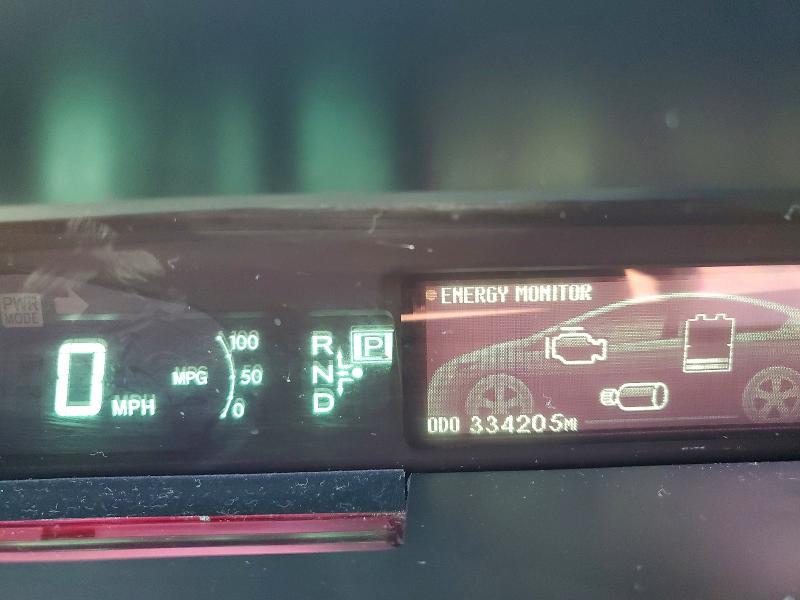 2012 Toyota Prius VIN JTDKN3DU4C1552933 COPART salvage auction — VANDALISM, CA - SALVAGE CERTIFICATE, sold $2,200 on 2026-07-20 (photo 9)