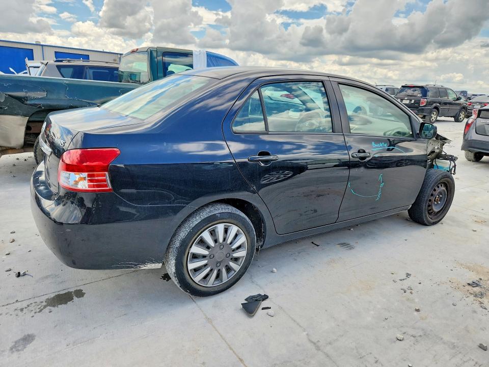 2010 Toyota Yaris VIN JTDBT4K35A4063572 COPART salvage auction — FRONT END, Tx - Salvage Vehicle Title, sold $500 on 2026-07-28 (photo 3)