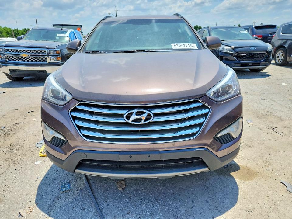2014 Hyundai Santa fe VIN KM8SMDHF9EU043986 COPART salvage auction — MECHANICAL, IN - CERTIFICATE OF TITLE, sold $900 on 2026-07-24 (photo 5)