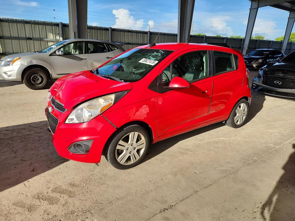 2015 Chevrolet Spark VIN KL8CB6S99FC741348 COPART salvage auction — FRONT END, Fl - Cert Of Title Slvg Rebuildable, sold $950 on 2026-07-15 (photo 1)