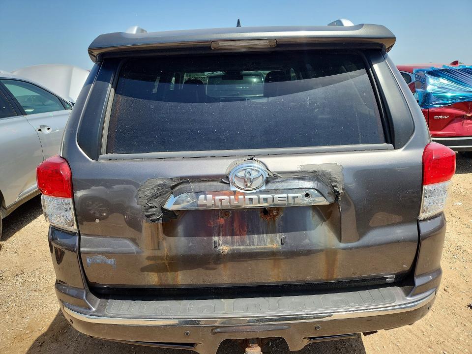 2010 Toyota 4runner VIN JTEBU5JR0A5003455 COPART salvage auction — REAR END, Il - Certificate Of Title, sold $4,300 on 2026-07-09 (photo 6)