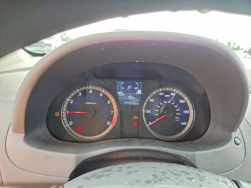 2016 Hyundai Accent VIN KMHCT4AE6GU970584 COPART salvage auction — SIDE, Tx - Salvage Vehicle Title, sold $450 on 2026-07-21 (photo 9)