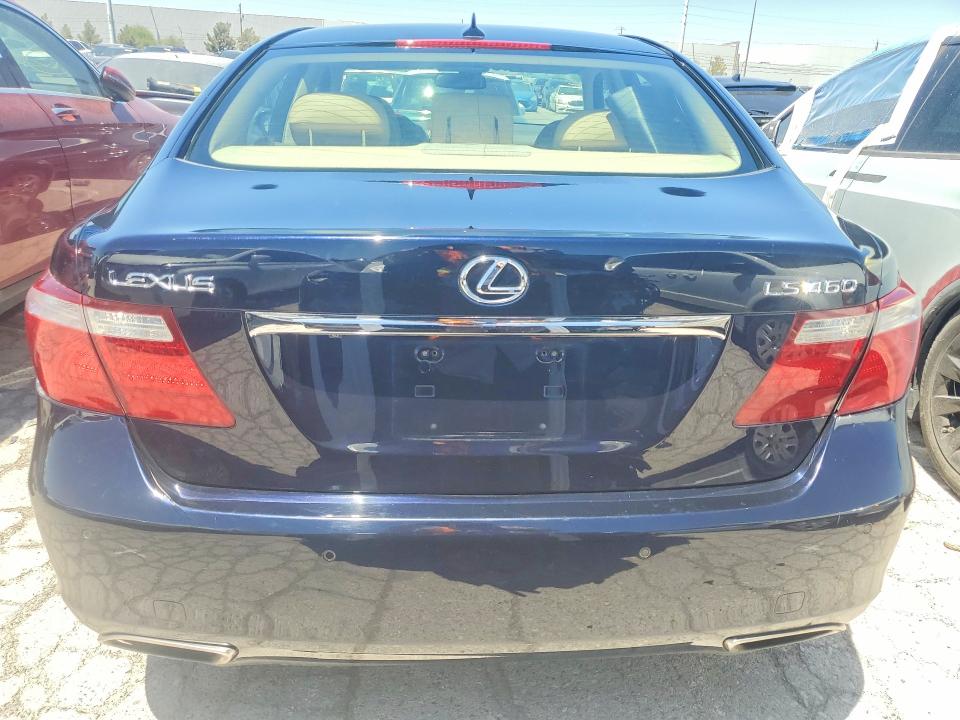 2008 Lexus Ls 460 VIN JTHBL46F685056427 COPART salvage auction — MINOR DENT/SCRATCHES, Nv - Certificate Of Title, sold $2,250 on 2026-07-23 (photo 6)