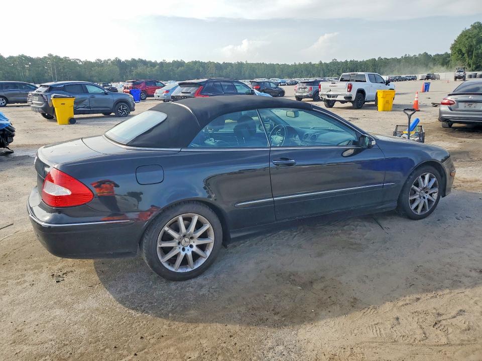 2007 Mercedes-benz Clk-klasse VIN WDBTK56F47T086615 COPART salvage auction — MECHANICAL, Sc - Cert Of Title-Salvage, sold $325 on 2026-08-12 (photo 3)