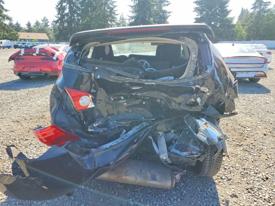 2011 Nissan Rogue sport VIN JN8AS5MVXBW668085 COPART salvage auction — REAR END, WA - BILL OF SALE, sold $200 on 2026-07-17 (photo 6)
