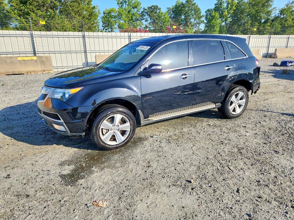2013 Acura Mdx VIN 2HNYD2H39DH515446 COPART salvage auction — REAR END, Sc - Cert Of Title-Salvage, sold $1,600 on 2026-08-24 (photo 1)