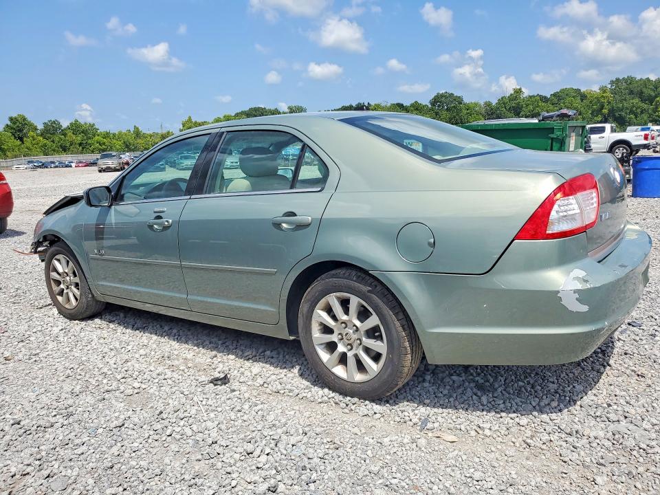 2008 Mercury Milan VIN 3MEHM07Z98R618973 COPART salvage auction — FRONT END, Al - Cert Of Title-Salvage Title, sold $225 on 2026-07-28 (photo 2)