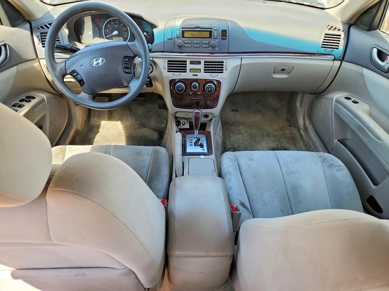2008 Hyundai Sonata VIN 5NPET46C28H393150 COPART salvage auction — FRONT END, Nm - Cert Of Title-Salvage, sold $350 on 2026-07-16 (photo 8)