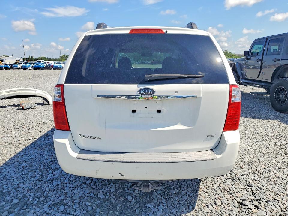 2008 Kia SEDONA VIN KNDMB233686230535 COPART salvage auction — FRONT END, FL - CERT OF TITLE SLVG REBUILDABLE, sold $250 on 2026-07-21 (photo 6)