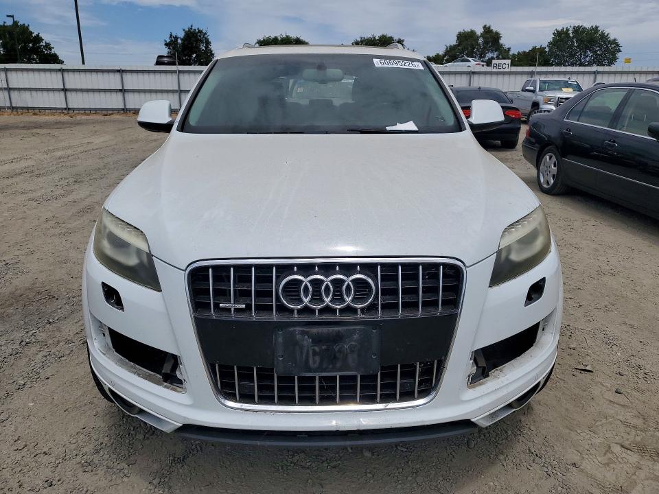 2012 Audi Q7 VIN WA1LGAFE8CD005911 COPART salvage auction — REAR END, CA - SALVAGE CERTIFICATE, sold $60 on 2026-07-21 (photo 5)