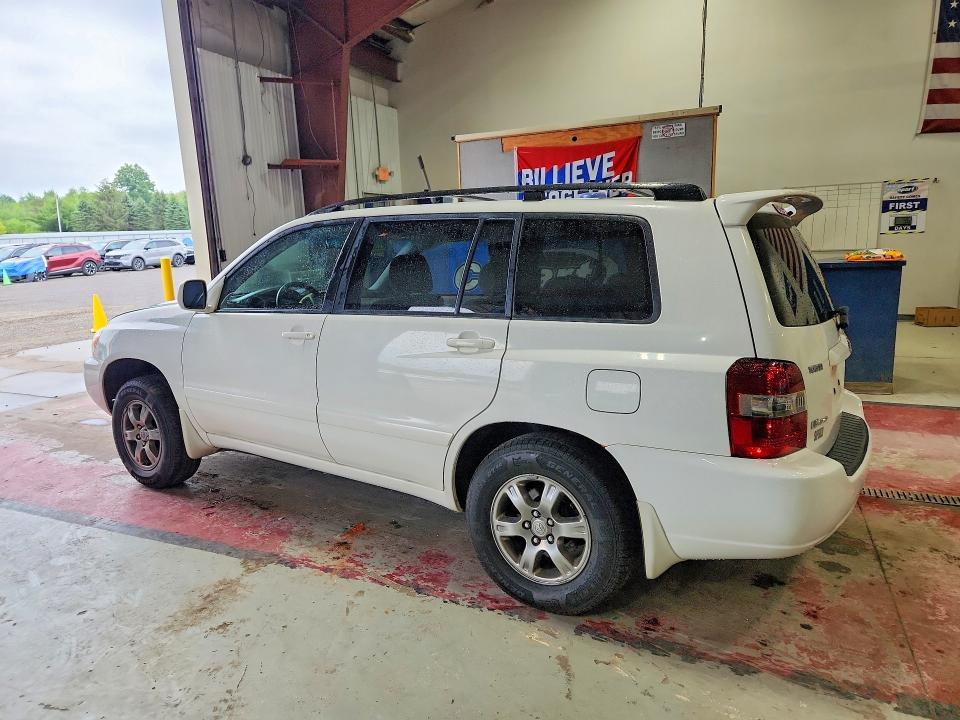 2007 Toyota Highlander VIN JTEHP21A870194851 COPART salvage auction — SIDE, Pa - Certificate Of Salvage, sold $750 on 2026-07-20 (photo 2)
