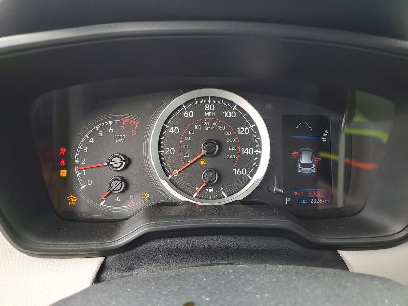 2022 Toyota Corolla cross VIN 7MUAAABG6NV015971 COPART salvage auction — FRONT END, Wa - Aff In Lieu Of Title - Rebuilt, sold $6,400 on 2026-07-07 (photo 9)