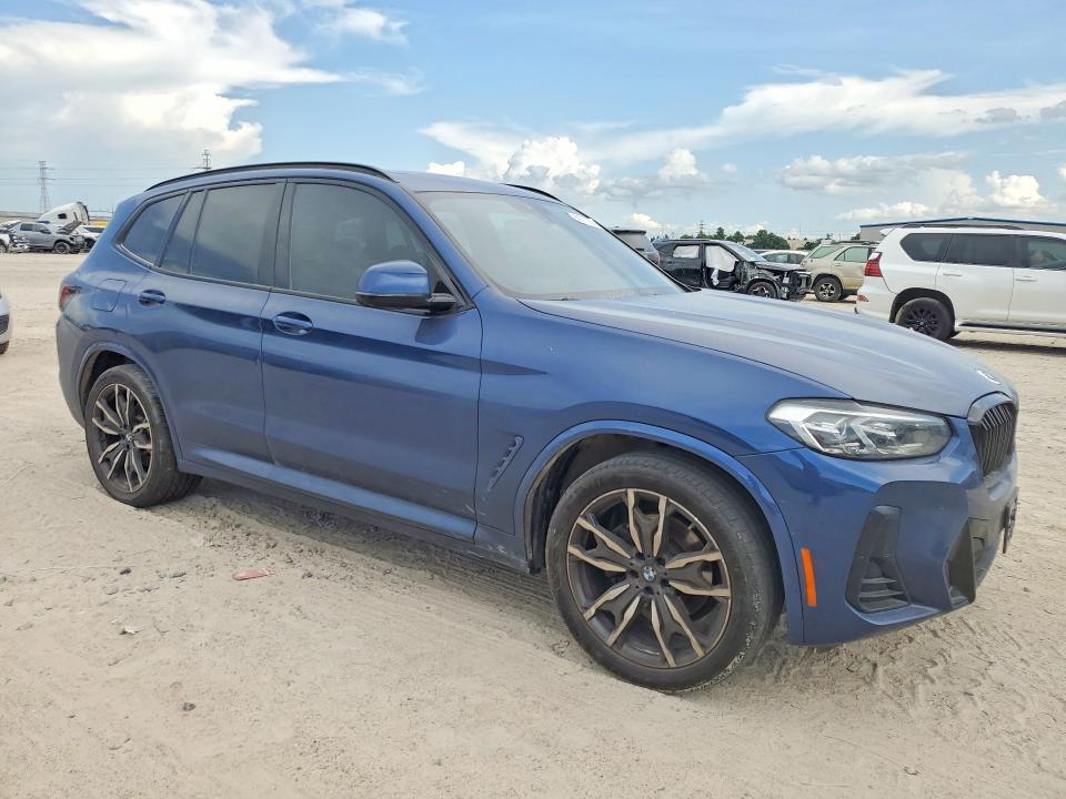 2022 BMW X3 VIN 5UX43DP0XN9K51941 COPART salvage auction — NORMAL WEAR, Tx - Certificate Of Title, sold $15,900 on 2026-07-10 (photo 4)