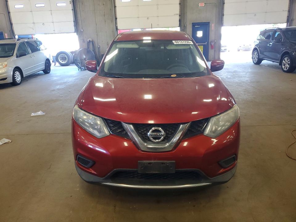 2015 Nissan Rogue VIN KNMAT2MV2FP500304 COPART salvage auction — FRONT END, Mn - Certificate Of Title, sold $525 on 2026-07-28 (photo 5)