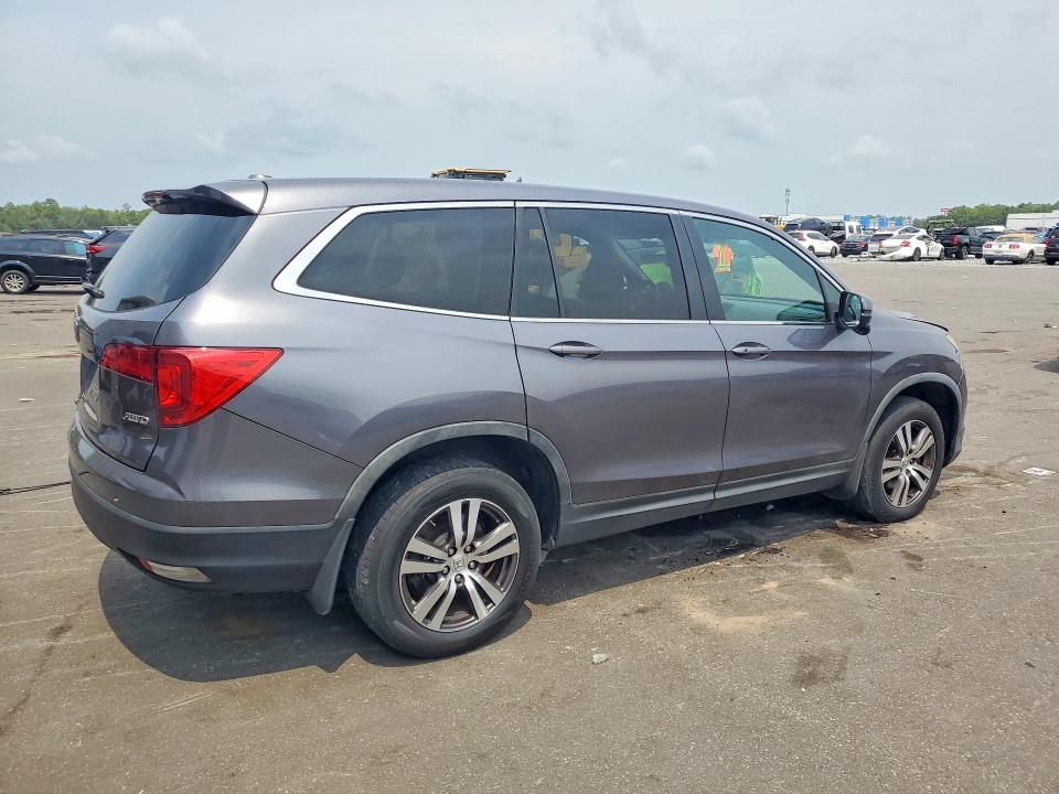2016 Honda Pilot VIN 5FNYF6H87GB085252 COPART salvage auction — REAR END, In - Cert Of Title - Rebuilt Vehicl (P), sold $3,600 on 2026-08-03 (photo 3)