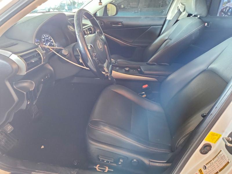 2016 Lexus Is VIN JTHBA1D25G5017234 COPART salvage auction — FRONT END, Az - Cert Of Title - Salvage, sold $4,600 on 2026-07-15 (photo 7)