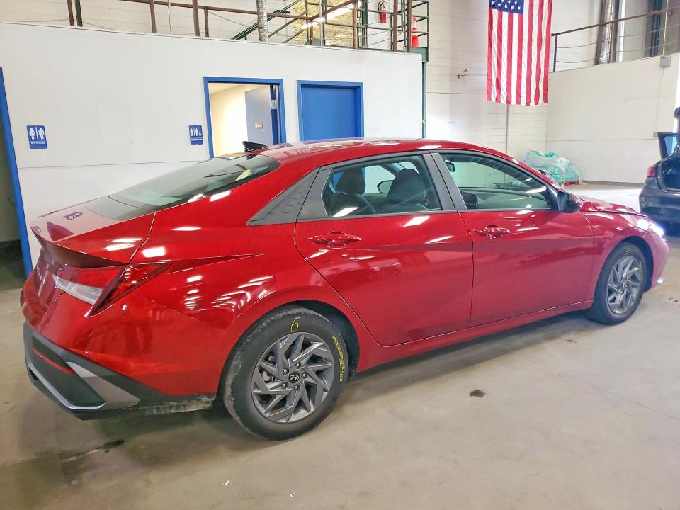 2024 Hyundai Elantra VIN KMHLM4DG1RU659724 COPART salvage auction — FRONT END, MN - CERT OF TITLE-SALVAGE, sold $3,100 on 2026-07-14 (photo 3)
