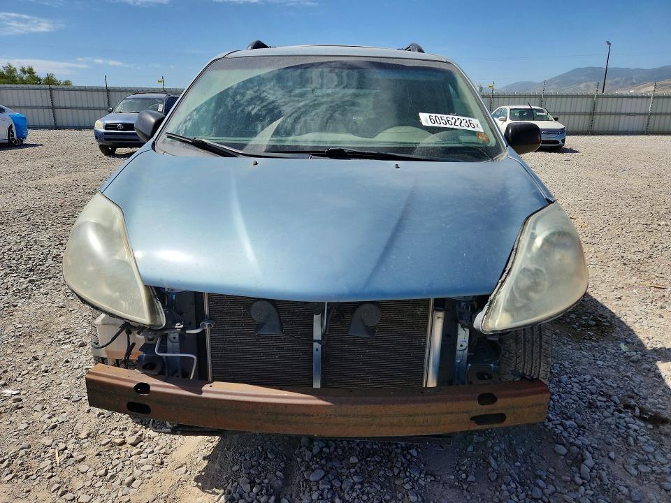 2007 Toyota Sienna VIN 5TDZK23C67S015466 COPART salvage auction — MINOR DENT/SCRATCHES, Ut - Certificate Of Title, sold $350 on 2026-07-28 (photo 5)