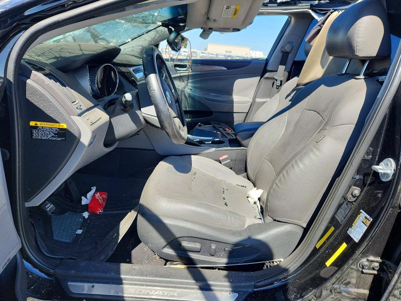 2014 Hyundai Sonata VIN KMHEC4A48EA106988 COPART salvage auction — ROLLOVER, Ca - Salvage Certificate, sold $275 on 2026-07-23 (photo 7)