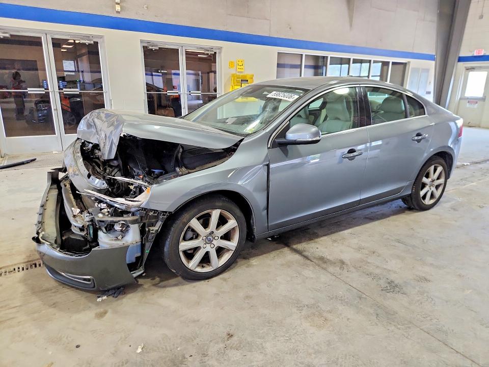 2016 Volvo S60 VIN YV126MFK5G2410423 COPART salvage auction — FRONT END, Va - Cert Of Title - Salvage, sold $350 on 2026-07-31 (photo 1)