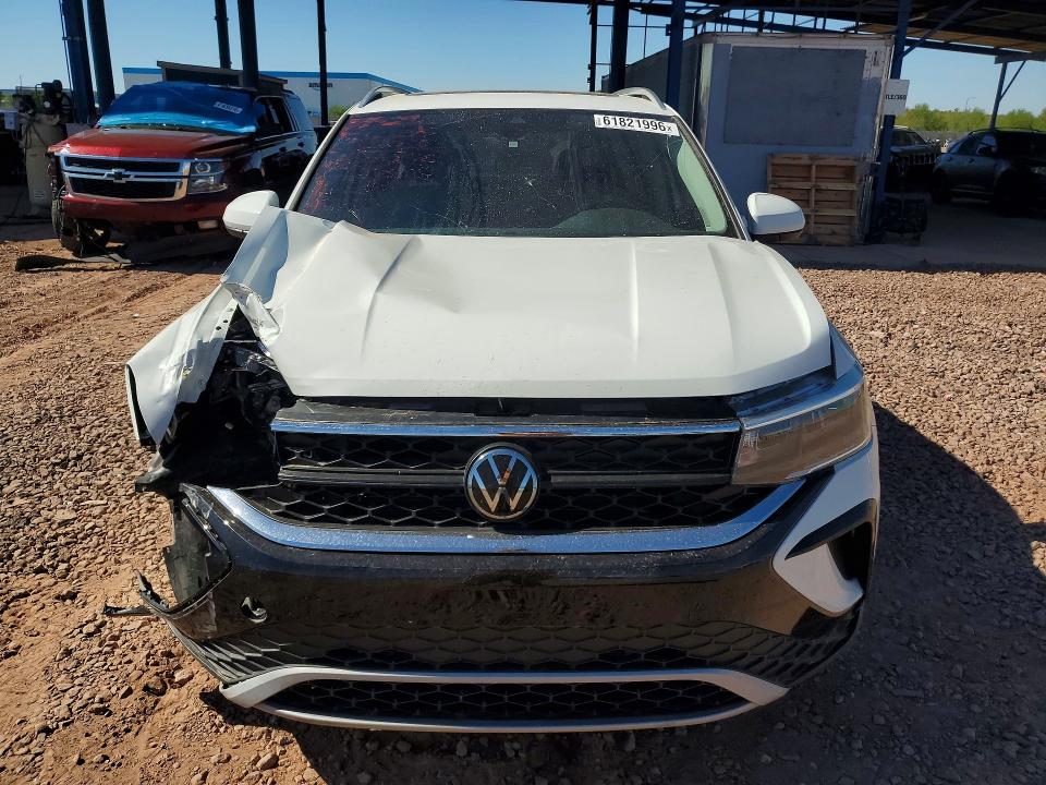 2024 Volkswagen Taos VIN 3VVEX7B24RM093626 COPART salvage auction — FRONT END, Az - Cert Of Title - Salvage, sold $175 on 2026-07-30 (photo 5)