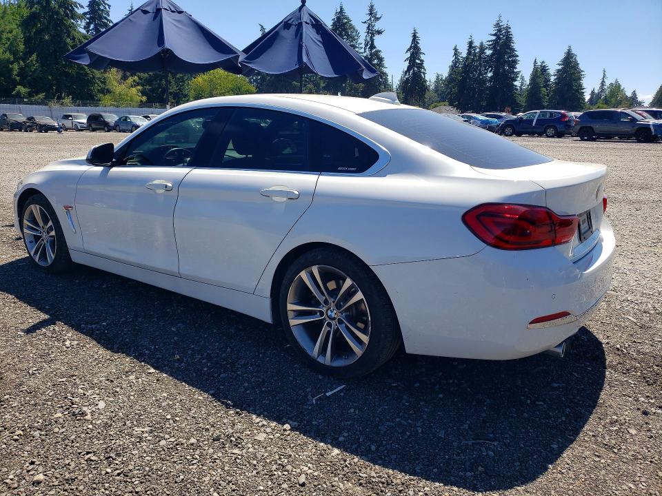 2018 BMW 4er VIN WBA4J1C59JBG80546 COPART salvage auction — UNDERCARRIAGE, Wa - Bill Of Sale, sold $3,800 on 2026-08-04 (photo 2)