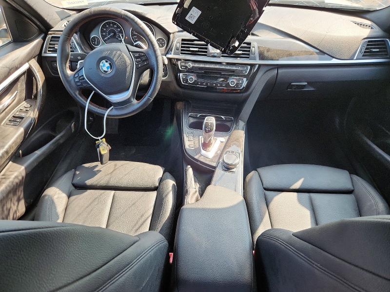 2017 BMW 3er VIN WBA8D9C38HA011686 COPART salvage auction — FRONT END, Salvage Title, sold $3,200 on 2026-08-19 (photo 8)