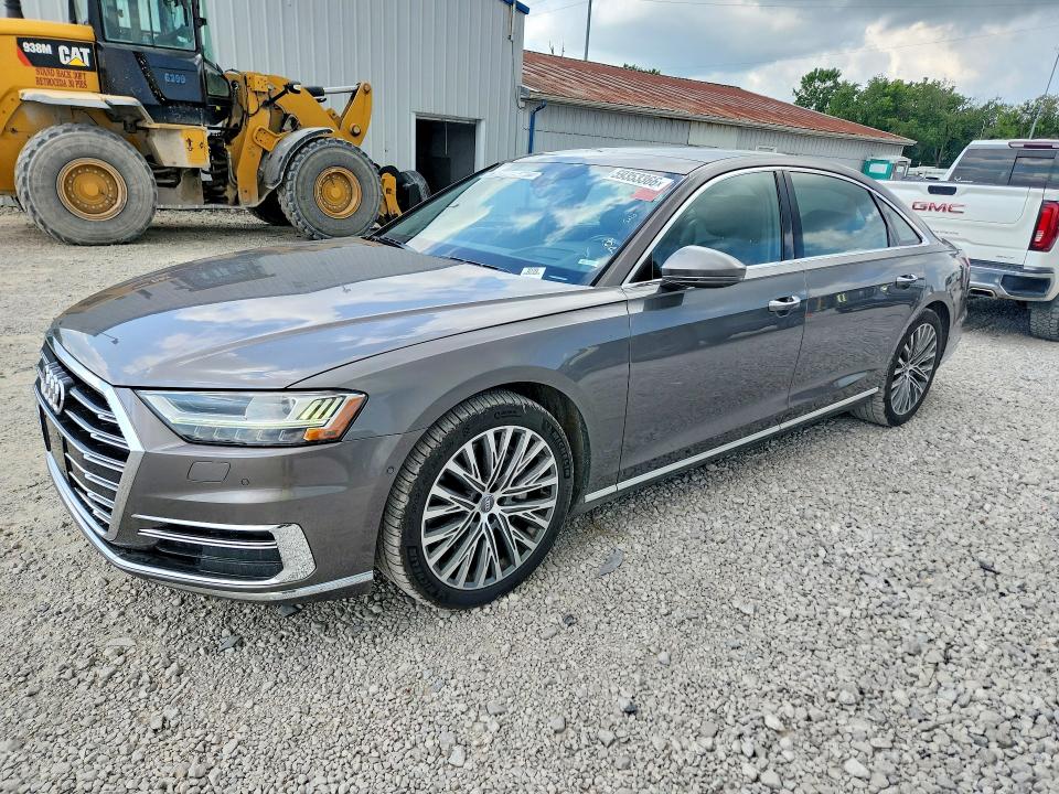2019 Audi A8 VIN WAU8DAF86KN016314 COPART salvage auction — MINOR DENT/SCRATCHES, Oh - Certificate Of Title (P), sold $11,000 on 2026-07-31 (photo 1)