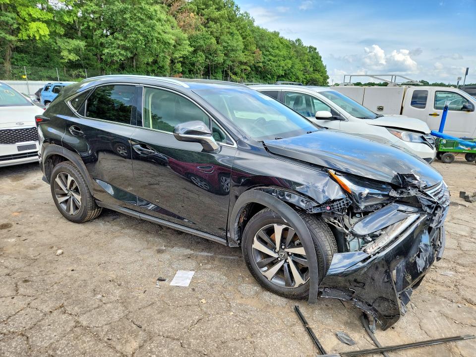2018 Lexus Nx VIN JTJYARBZ3J2105277 COPART salvage auction — FRONT END, Ga - Cert Of Title-Salvage, sold $7,500 on 2026-07-31 (photo 4)
