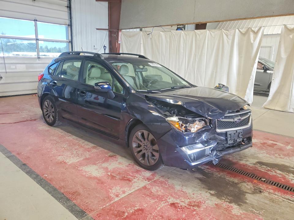 2015 Subaru Impreza VIN JF1GPAV69FH233422 COPART salvage auction — FRONT END, NY - MV-907A SALVAGE CERTIFICATE, sold $550 on 2026-07-20 (photo 4)