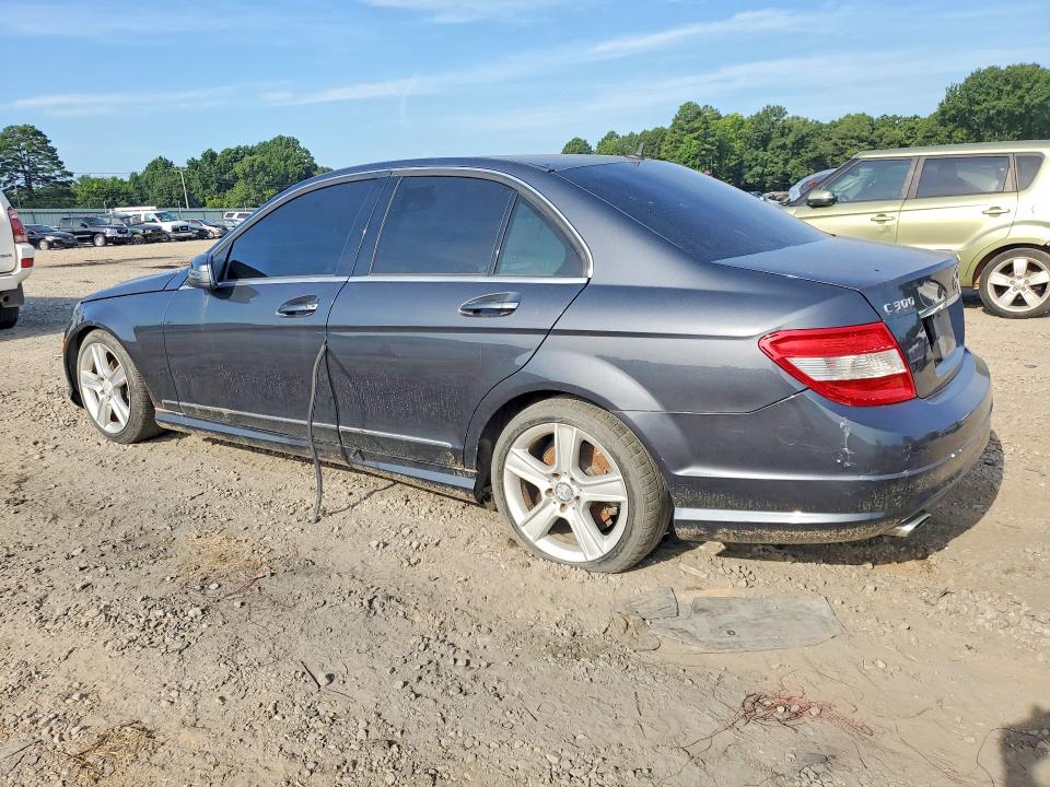 2011 Mercedes-benz C class VIN WDDGF8BB1BR141030 COPART salvage auction — ALL OVER, AR - CERTIFICATE OF TITLE (P), sold $1,500 on 2026-08-12 (photo 2)
