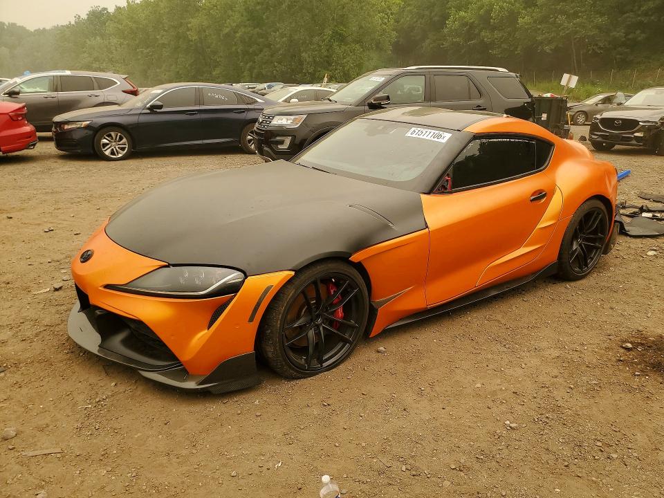 2022 Toyota Supra VIN WZ1DB0C05MW035449 — COPART salvage auction photo