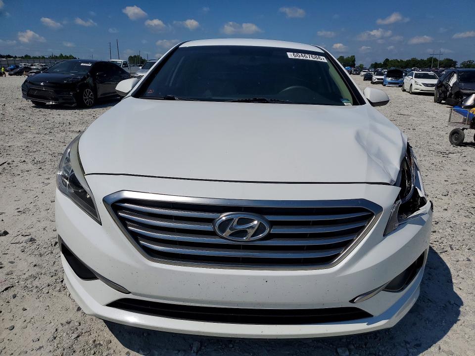 2016 Hyundai Sonata VIN 5NPE24AF8GH262209 COPART salvage auction — FRONT END, Ga - Cert Of Title-Salvage, sold $1,700 on 2026-07-27 (photo 5)