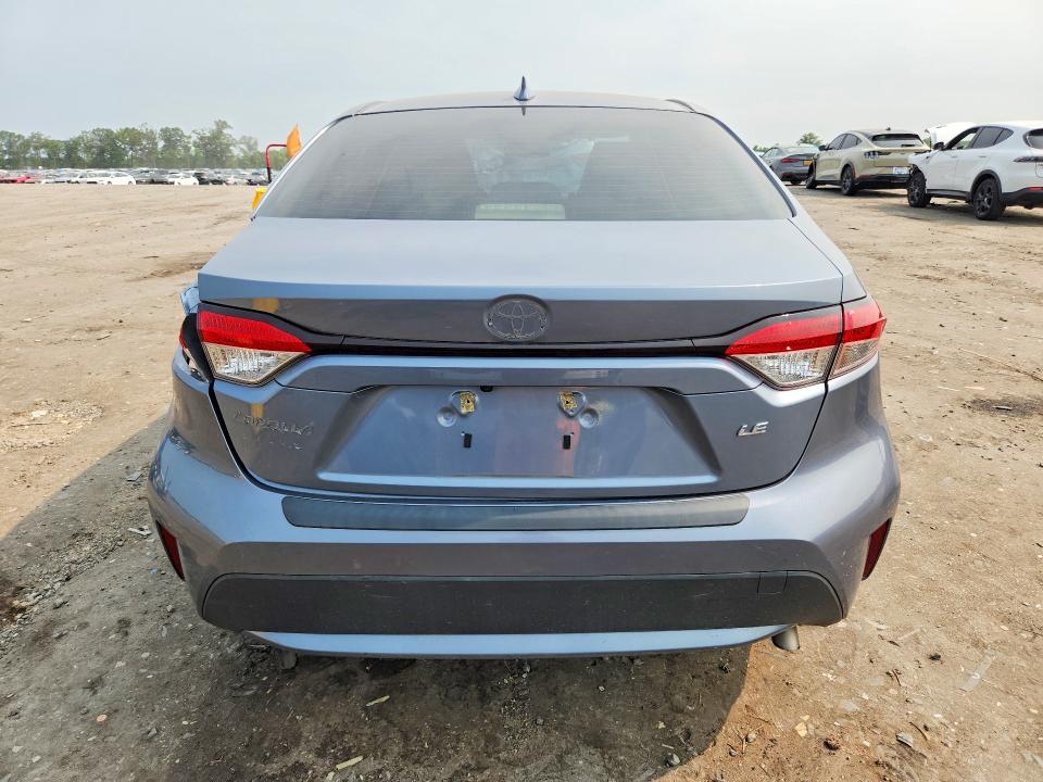 2022 Toyota Corolla VIN JTDEPMAE7NJ220224 COPART salvage auction — REAR END, Va - Cert Of Title - Salvage, sold $5,500 on 2026-07-29 (photo 6)