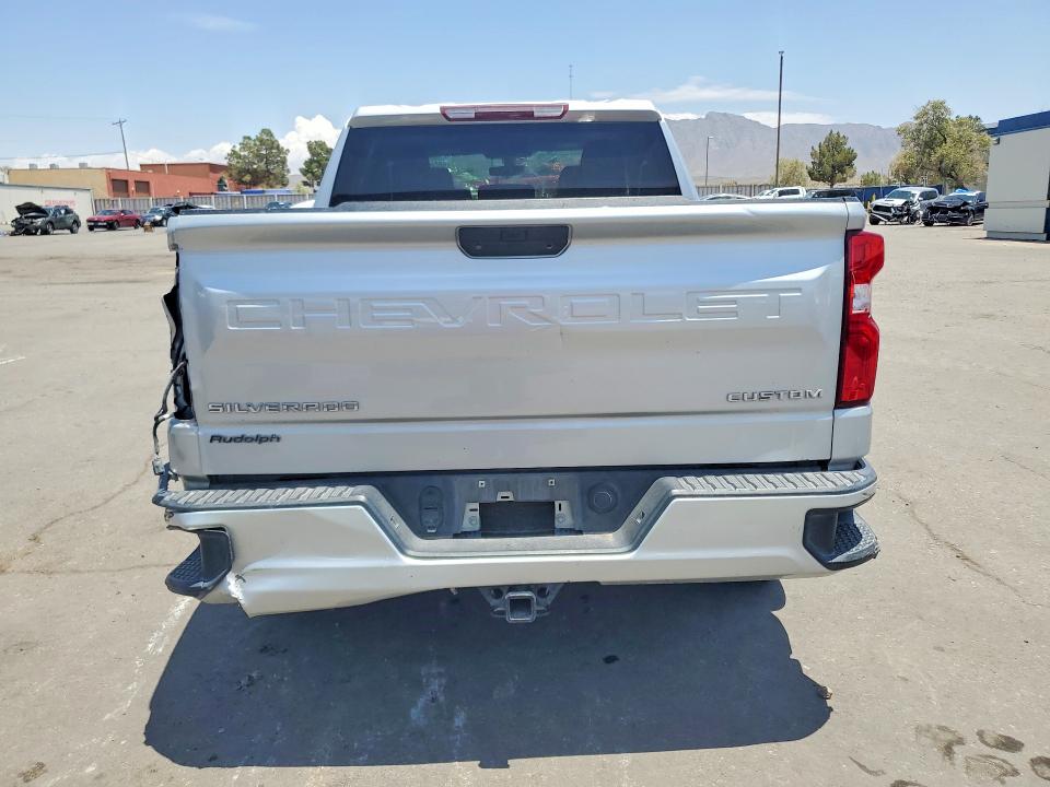 2021 Chevrolet Silverado VIN 1GCPWBEK2MZ343977 COPART salvage auction — FRONT END, Tx - Salvage Vehicle Title, sold $1,850 on 2026-07-31 (photo 6)